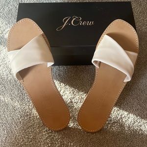 J. crew sandal- never worn